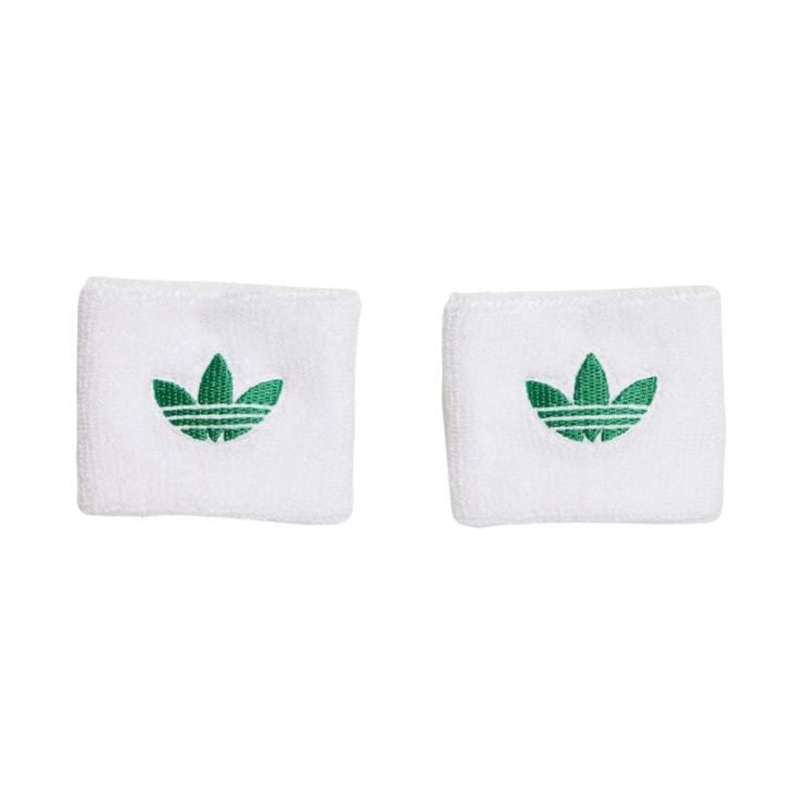 Munhequeira Adidas Pequenas Originals Unissex - Branca/Verde