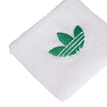 Munhequeira Adidas Pequenas Originals Unissex - Branca/Verde
