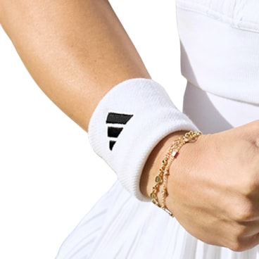 Munhequeira Adidas Tennis Pequena Unissex - Branca
