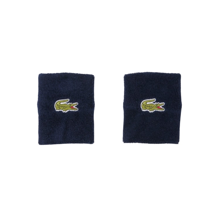 Munhequeira Lacoste Bandeau Jersey Stretch Unissex - Marinho