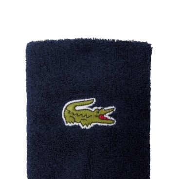 Munhequeira Lacoste Bandeau Jersey Stretch Unissex - Marinho