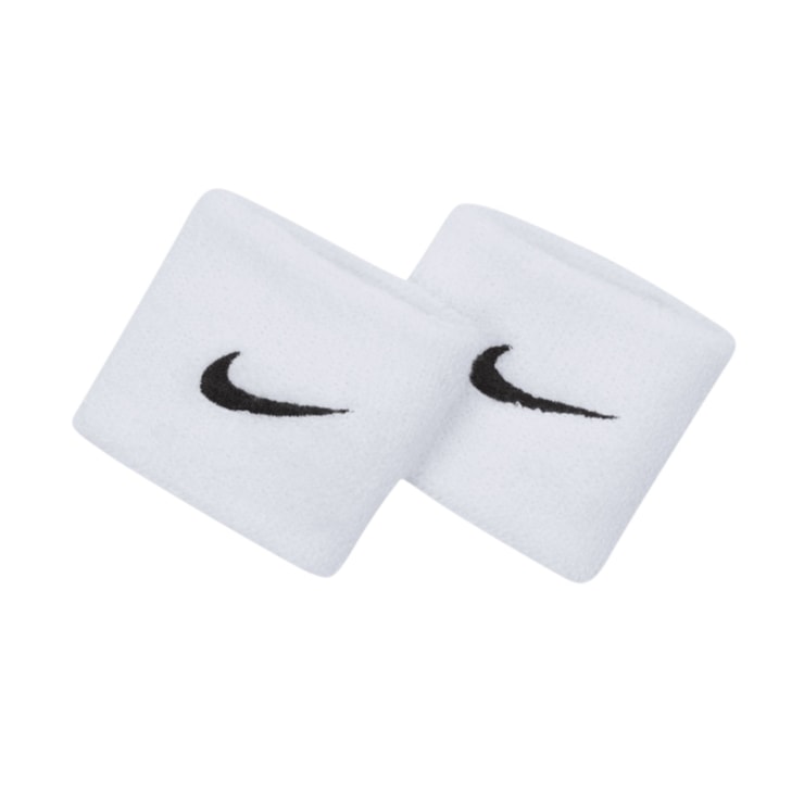Munhequeira Nike Swoosh Wristbands Unissex - Branca