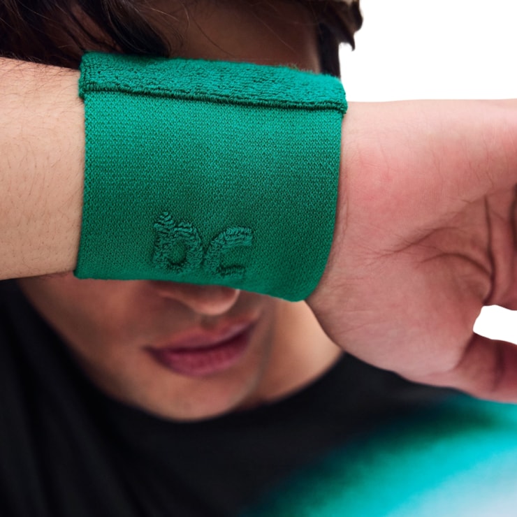 Munhequeira On Courtside Wristband Unissex - Verde