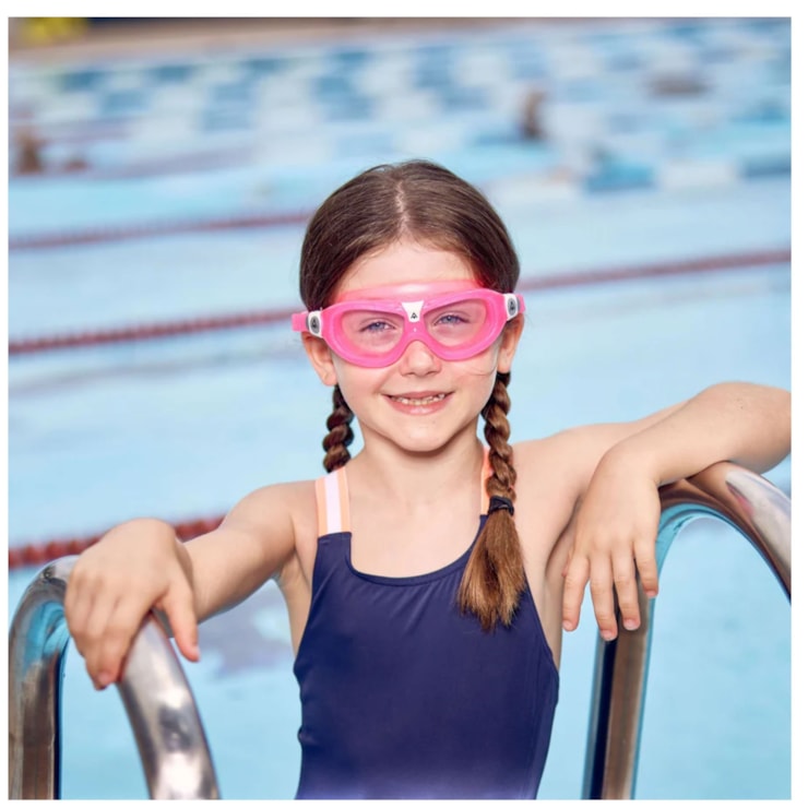 Óculos De Natação Aquasphere Seal Kid2 Infantil - Rosa