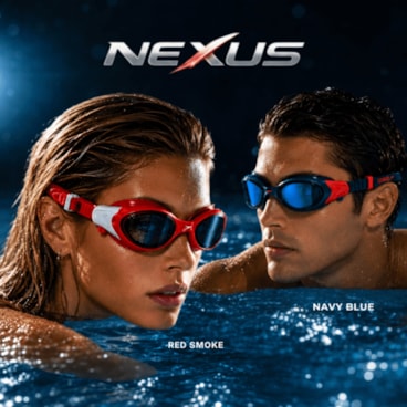 Óculos De Natação Speedo Nexus Unissex - Azul Marinho