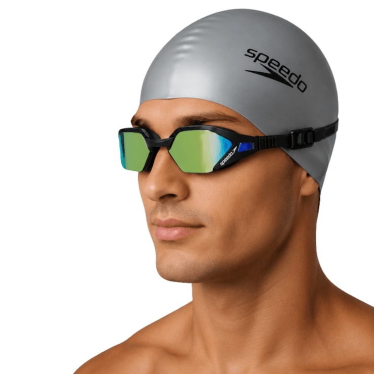 Óculos De Natação Speedo Syber Flow Unissex - Preto