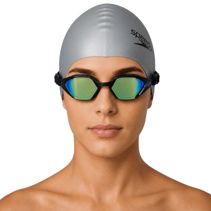 Óculos De Natação Speedo Syber Flow Unissex - Preto