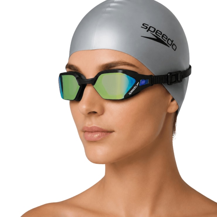 Óculos De Natação Speedo Syber Flow Unissex - Preto