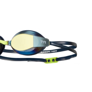 Óculos De Natação Tyr Blackops 140Ev Racing Unissex - Dourado/Marinho