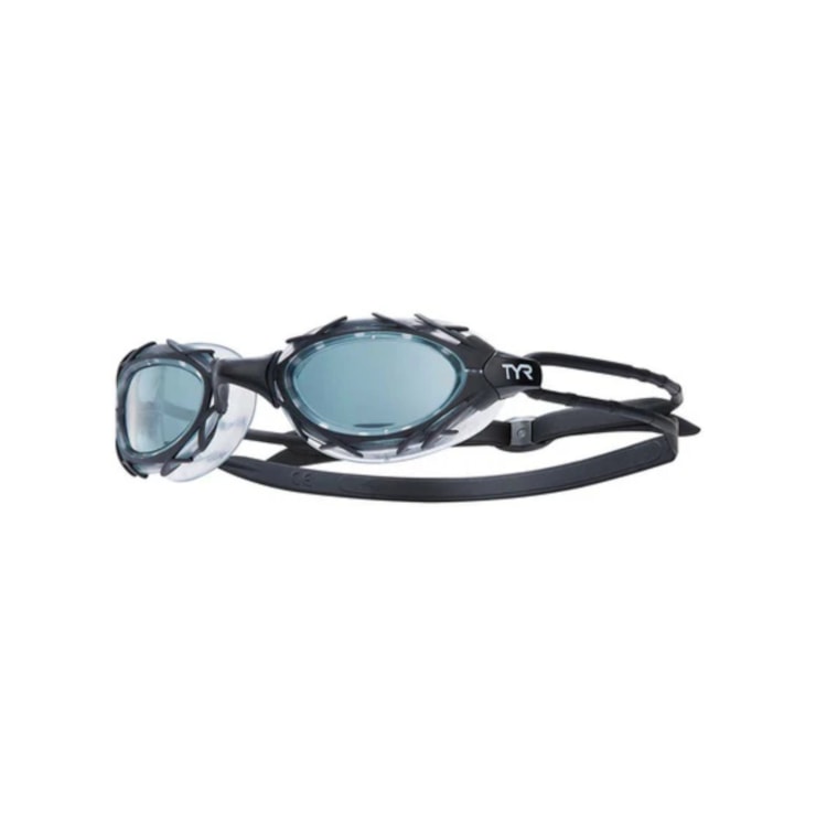 Óculos De Natação Tyr Nest Pro Nano Fit Unissex - Fumê/Preto