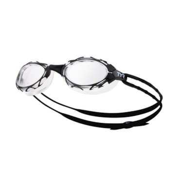 Óculos De Natação Tyr Nest Pro Unissex - Transparente/Preto
