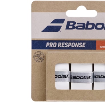 Overgrip Babolat Pro Response X3 Unissex - Branca