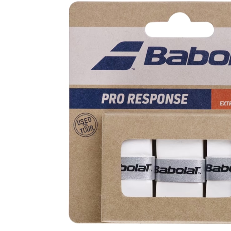 Overgrip Babolat Pro Response X3 Unissex - Branca