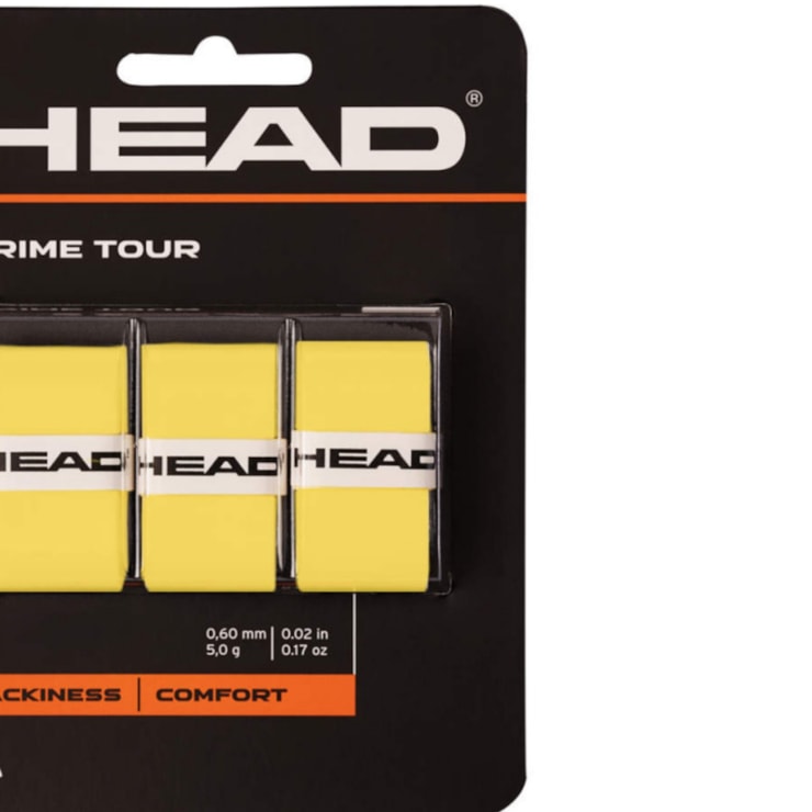 Overgrip Head Prime Tour Unissex - Amarela