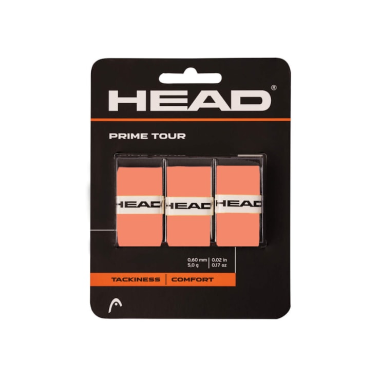 Overgrip Head Prime Tour Unissex - Salmão