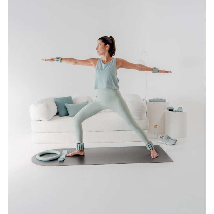 Peso de Pulso 0,5 kg Theta Par Feminino - Azul Claro
