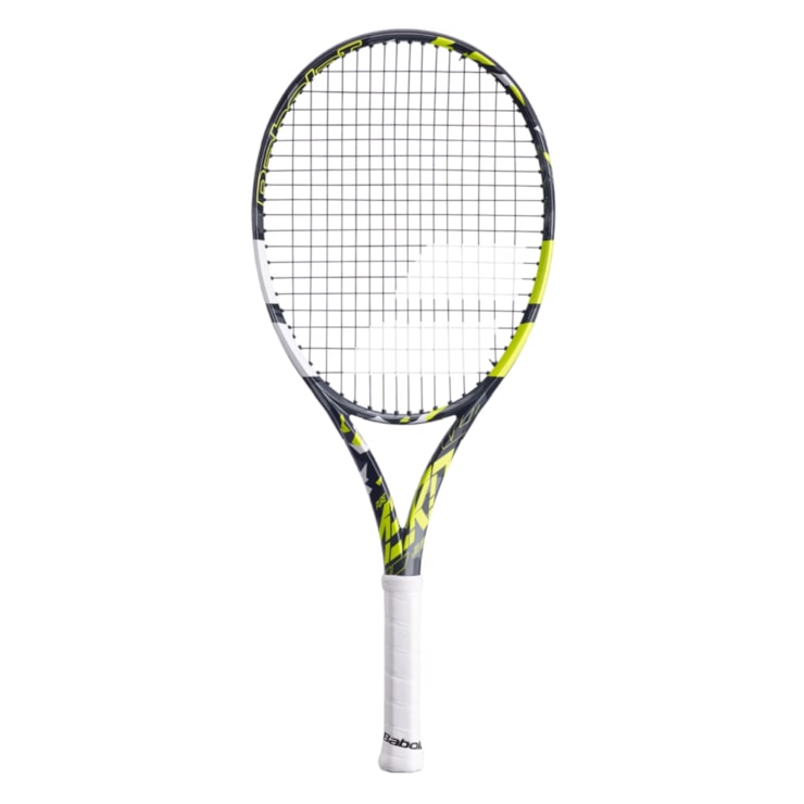 Raquete Babolat Pure Aero Junior 26 Infantil - Cinza/Amarela