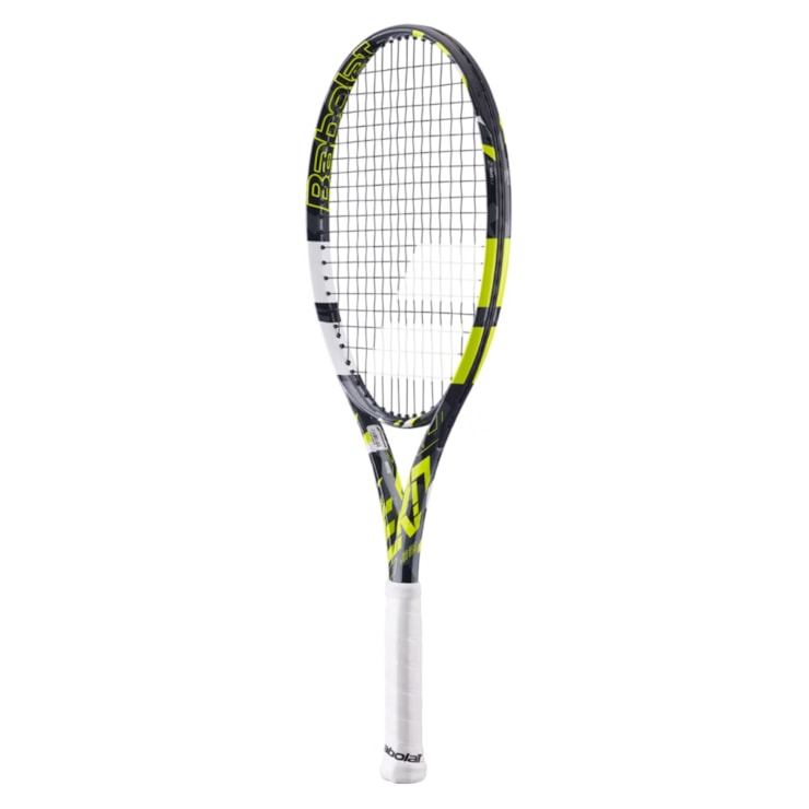 Raquete Babolat Pure Aero Junior 26 Infantil - Cinza/Amarela