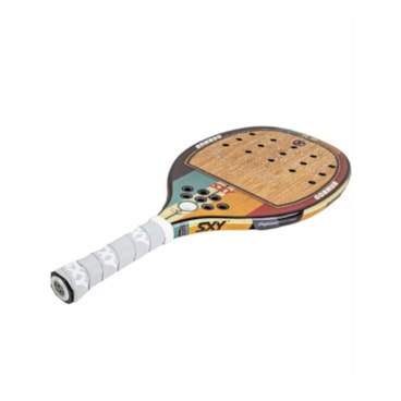 Raquete De Beach Tennis Sexy Bamboo Unissex - Marrom