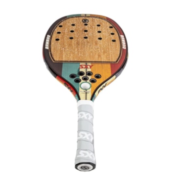 Raquete De Beach Tennis Sexy Bamboo Unissex - Marrom