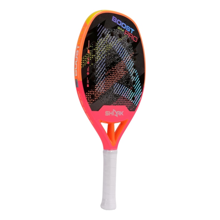Raquete De Beach Tennis Shark Boost Pro Sofia Cimatti Unissex - Rosa