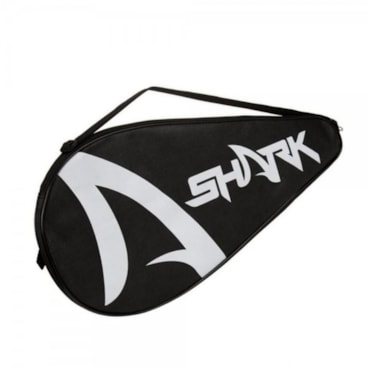 Raquete De Beach Tennis Shark On Court 22 Unissex - Vermelha/Branca