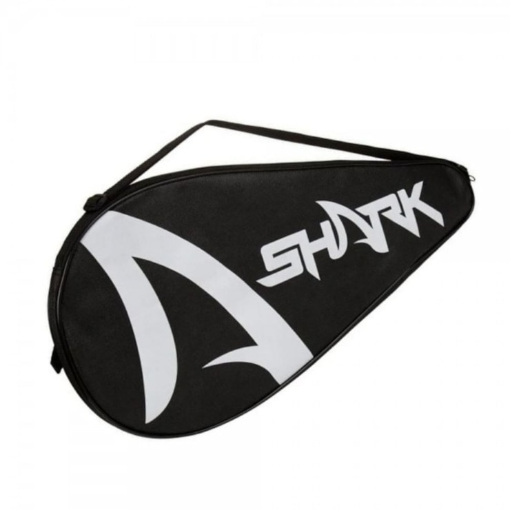 Raquete De Beach Tennis Shark On Court 22 Unissex - Vermelha/Branca