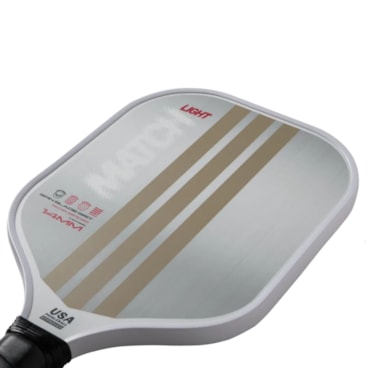 Raquete De Pickleball Adidas Match Light 2025 Unissex - Branca