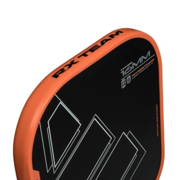 Raquete De Pickleball Adidas Rx Team Ctrl 2025 Unissex - Preta/Laranja