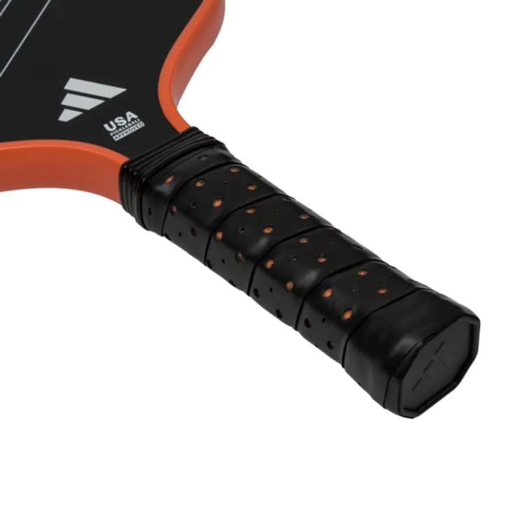 Raquete De Pickleball Adidas Rx Team Ctrl 2025 Unissex - Preta/Laranja
