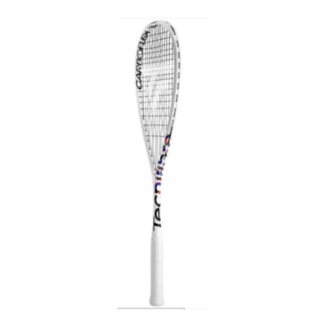 Raquete De Squash Tecnifibre Carboflex 125 X Top V2 Unissex - Branca