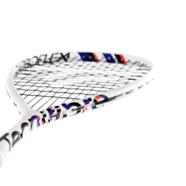 Raquete De Squash Tecnifibre Carboflex 125 X Top V2 Unissex - Branca
