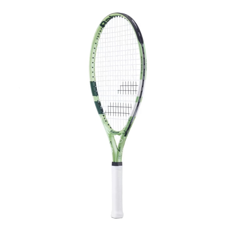 Raquete De Tênis Babolat 23 Wimbledon 2025 Com Cordas Infantil - Branca/Verde