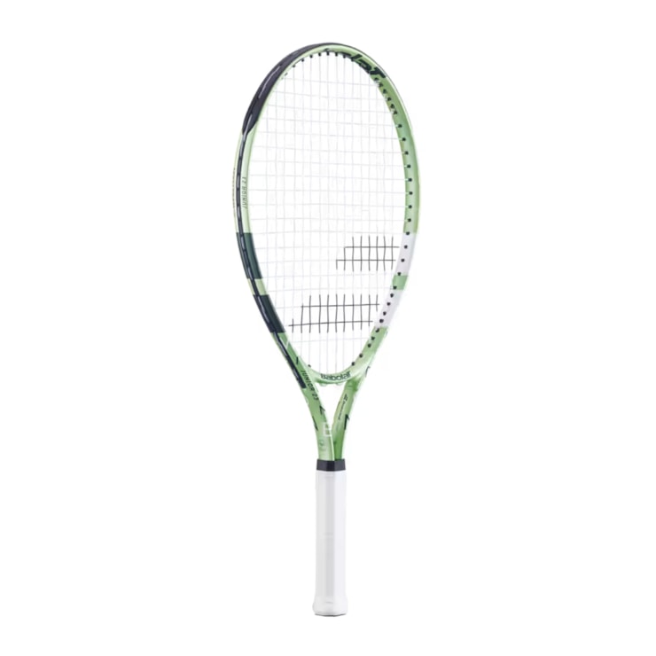 Raquete De Tênis Babolat 23 Wimbledon 2025 Com Cordas Infantil - Branca/Verde