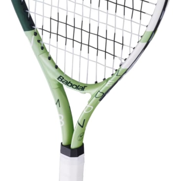 Raquete De Tênis Babolat 23 Wimbledon 2025 Com Cordas Infantil - Branca/Verde