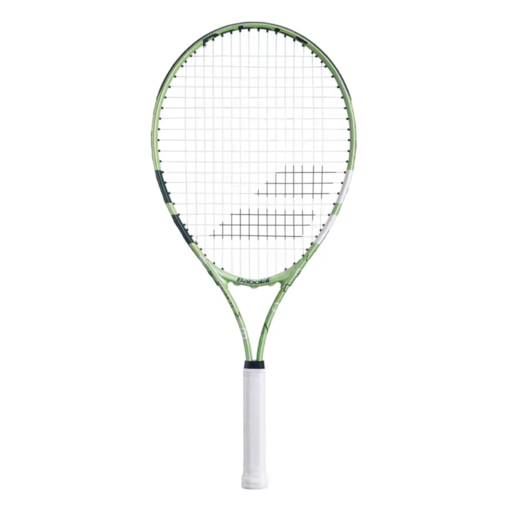 Raquete De Tênis Babolat 25 Wimbledon 2025 Com Cordas Infantil - Branca/Verde