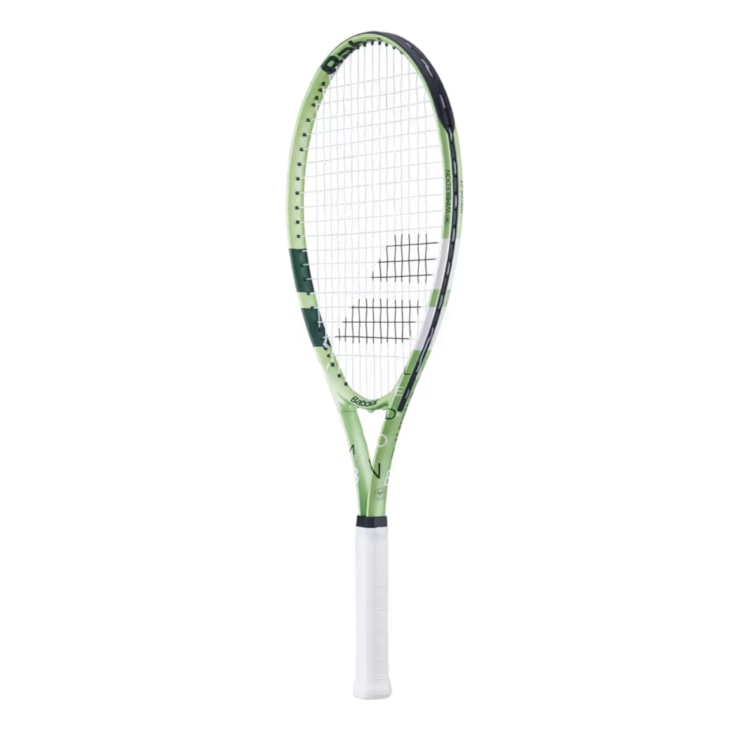Raquete De Tênis Babolat 25 Wimbledon 2025 Com Cordas Infantil - Branca/Verde