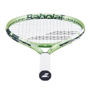 Raquete De Tênis Babolat 25 Wimbledon 2025 Com Cordas Infantil - Branca/Verde