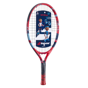 Raquete De Tênis Babolat Ballfighter 19 Infantil - Vermelho/Azul