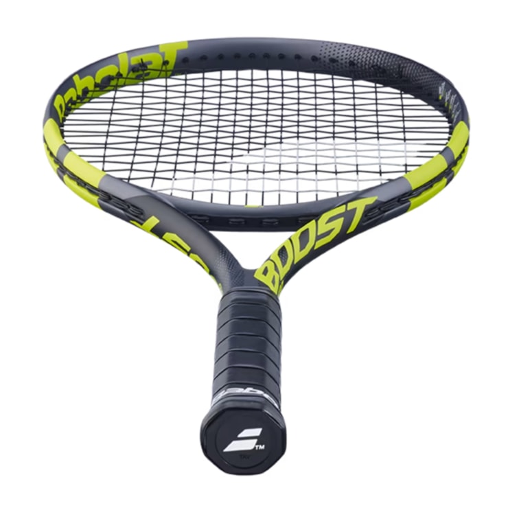 Raquete De Tênis Babolat Boost Aero Strung Unissex - Preta/Amarela