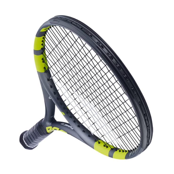 Raquete De Tênis Babolat Boost Aero Strung Unissex - Preta/Amarela