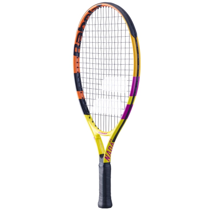 Raquete De Tênis Babolat Nadal Jr 19 Infantil - Amarela/Violeta