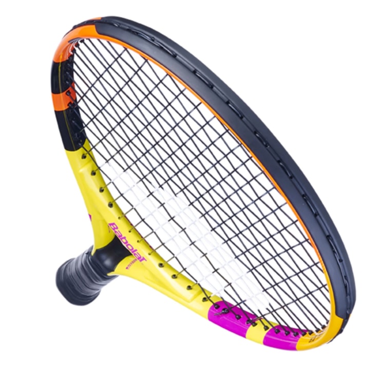 Raquete De Tênis Babolat Nadal Jr 19 Infantil - Amarela/Violeta