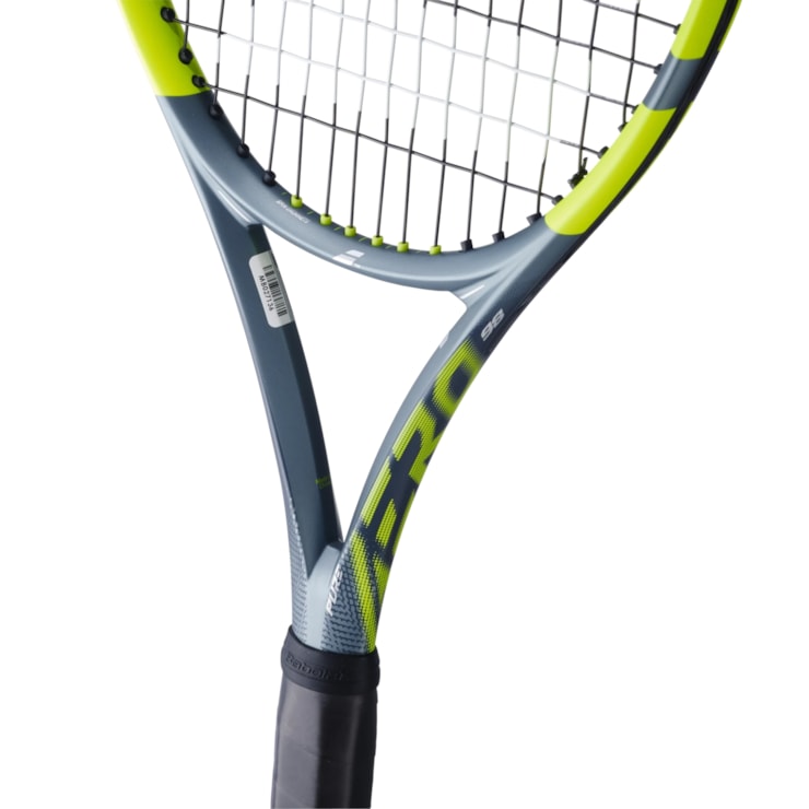 Raquete De Tênis Babolat Pure Aero 98 Gen 9 Unissex - Cinza/Verde