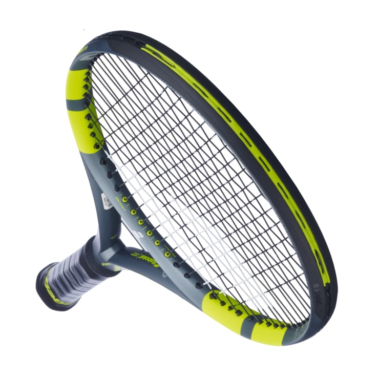 Raquete De Tênis Babolat Pure Aero Gen 9 Unissex - Cinza/Verde