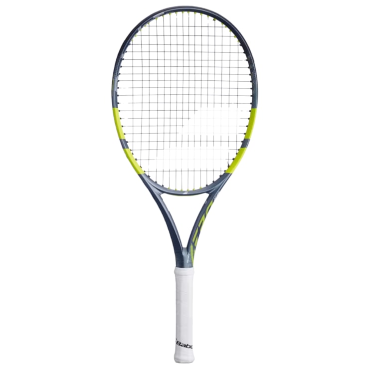 Raquete de Tênis Babolat Pure Aero Jr 26 Infantil - Cinza