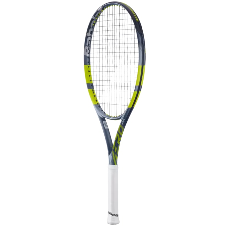 Raquete de Tênis Babolat Pure Aero Jr 26 Infantil - Cinza