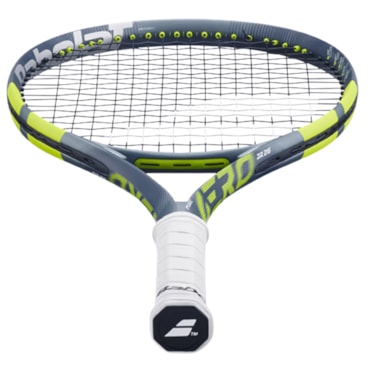 Raquete de Tênis Babolat Pure Aero Jr 26 Infantil - Cinza