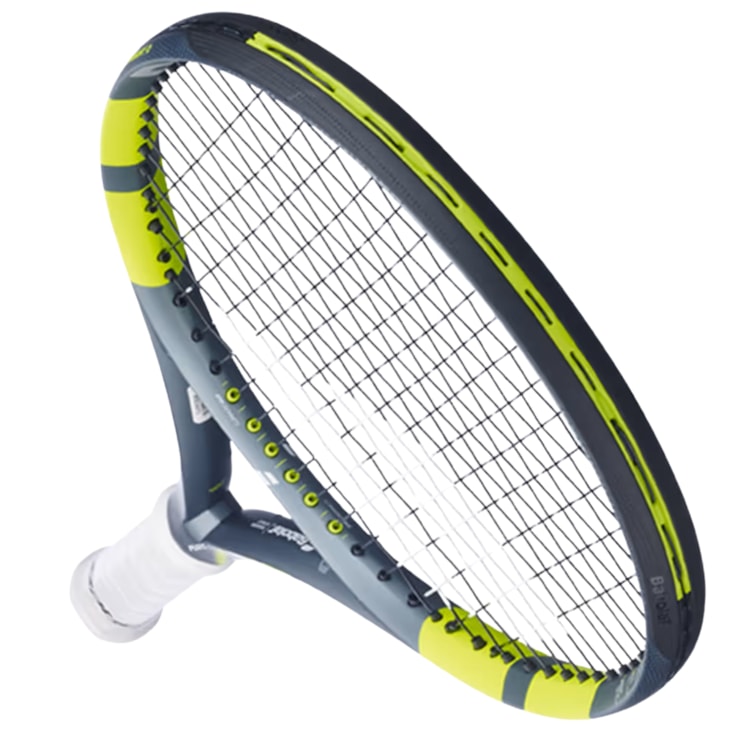 Raquete de Tênis Babolat Pure Aero Jr 26 Infantil - Cinza