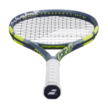 Raquete De Tênis Babolat Pure Aero Team Gen 9 Unissex - Cinza/Verde